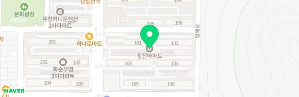 청전아파트 (104동) 지도 이미지