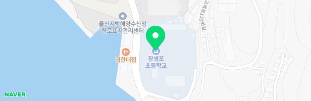 장생포초등학교(병설포함) 지도 이미지