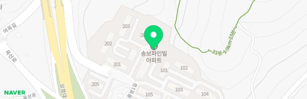 송보파인빌(4) 103동 지도 이미지