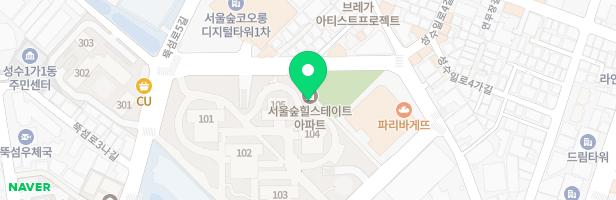 서울숲힐스테이트 103동 옆 어린이놀이터2 지도 이미지