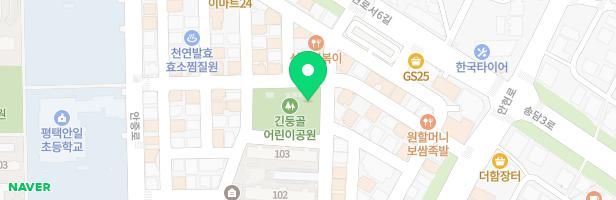 긴둥골어린이공원 지도 이미지