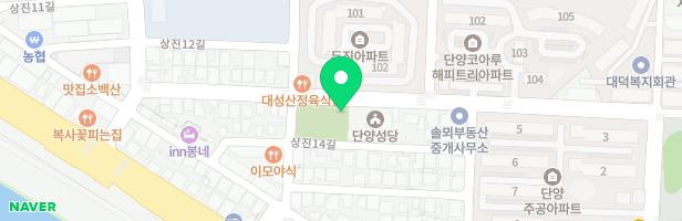 상진 제 3 어린이공원 놀이터 지도 이미지