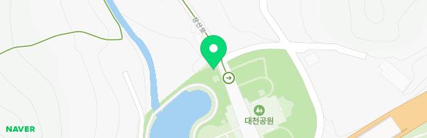 대천(근린)공원 지도 이미지