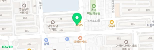 영등 우남아파트놀이터 지도 이미지