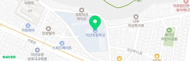 대구지산초 어린이놀이시설 지도 이미지