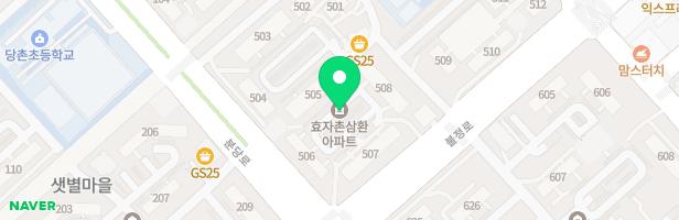 효자촌삼환아파트 511동 놀이터 지도 이미지
