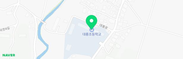 대룡초등학교 어린이놀이시설 지도 이미지
