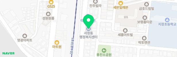 서정리초등학교 놀이시설 지도 이미지