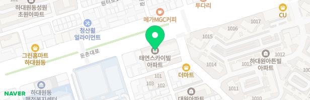 태연스카이빌아파트 놀이터 지도 이미지