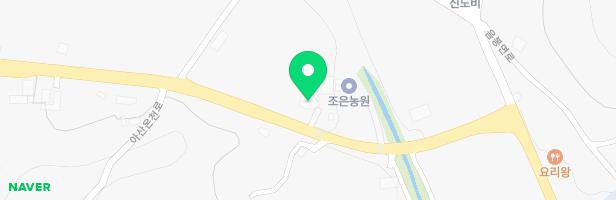 음봉어린이집 놀이터 지도 이미지