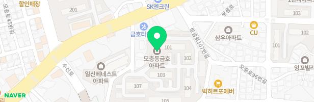 모충금호타운 제1놀이터(103동앞) 지도 이미지