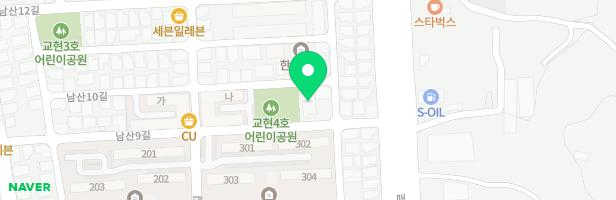 사랑유치원 내 놀이터 지도 이미지