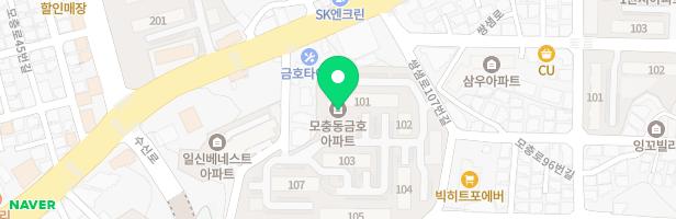 모충금호타운 제2놀이터(106동옆) 지도 이미지