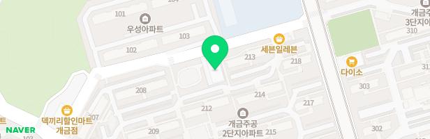개나리 어린이공원 놀이터 지도 이미지