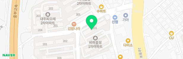 비하효성1차 101동 놀이터 지도 이미지