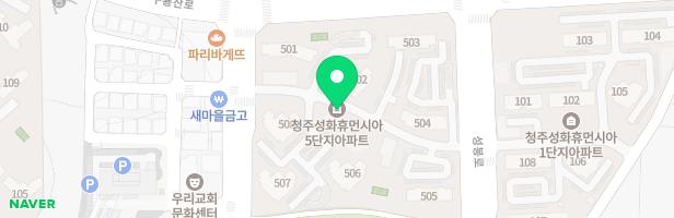 성화휴먼시아5단지 아파트 내 놀이터-1 지도 이미지
