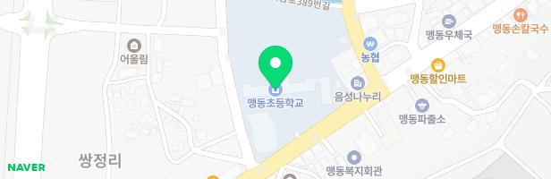 맹동초등학교병설유치원 놀이터 지도 이미지