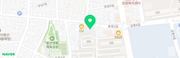 용산 백합어린이집 지도 이미지