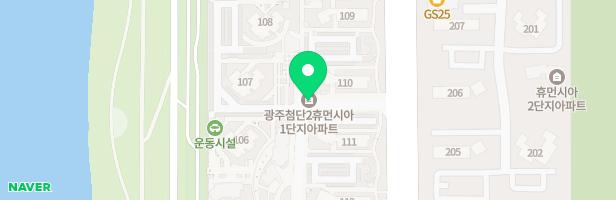 신용동_첨단1휴먼시아아파트(103동 후면) 지도 이미지