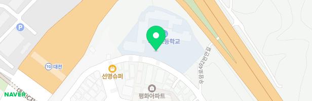 대전비래초등학교 놀이터 지도 이미지