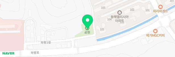 하평1호 어린이공원 지도 이미지
