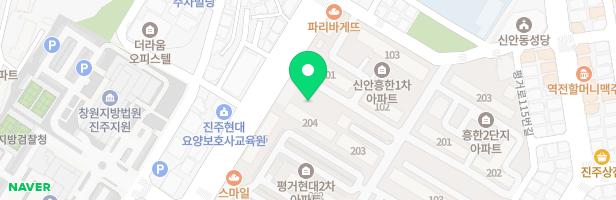 평거 2차 현대아파트 놀이터 지도 이미지