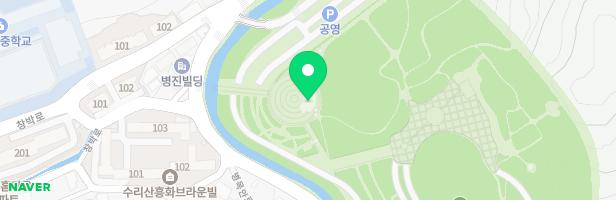 병목안시민공원 놀이터 지도 이미지