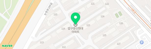 신현대아파트 115동 놀이터 지도 이미지