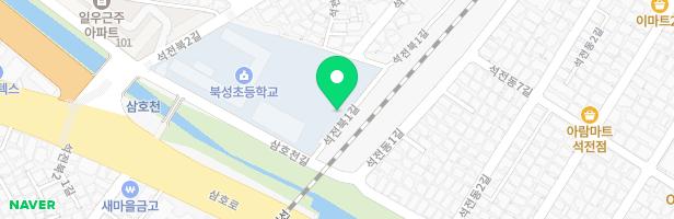 북성초등학교 어린이놀이시설 지도 이미지