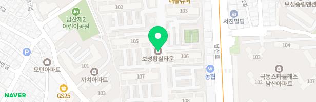 보성황실타운아파트 (109동 옆) 지도 이미지