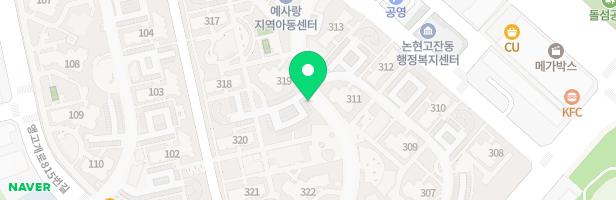 소래휴먼시아3단지아아파트 309동 앞 놀이터 지도 이미지