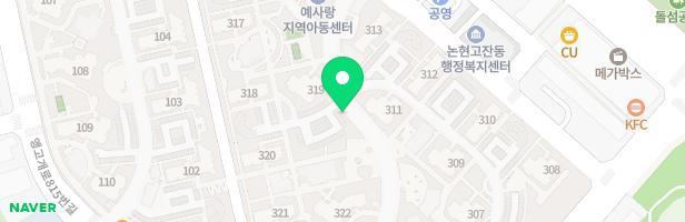 소래휴먼시아3단지아아파트 보육시설 앞 놀이터 지도 이미지