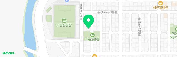 이동 제2공원 어린이놀이터 지도 이미지