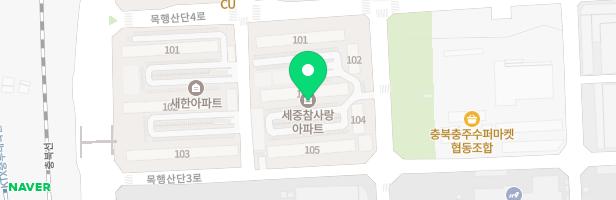 목행 세중 참사랑 아파트 놀이시설 지도 이미지