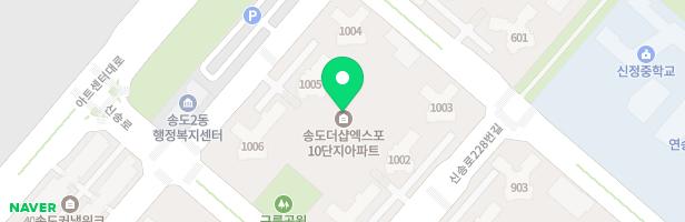 엑스포아파트10단지 어린이놀이터 지도 이미지