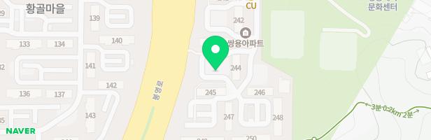 수원 영통 쌍용아파트 244동 어린이놀이터 지도 이미지