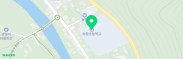 하장초등학교병설유치원 놀이터 지도 이미지