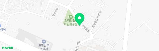 일월1 어린이공원 어린이놀이시설 지도 이미지