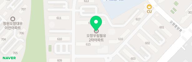 우림필유2차아파트내 놀이터1 지도 이미지