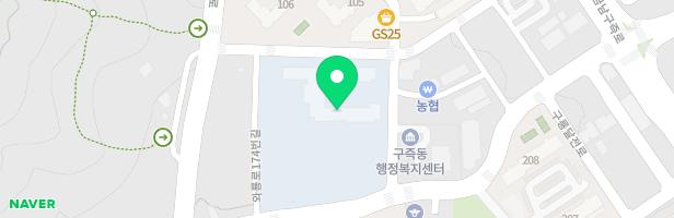 구즉초등학교병설유치원 놀이터 지도 이미지