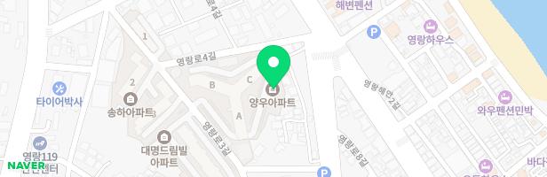 양우비치타워맨션 지도 이미지