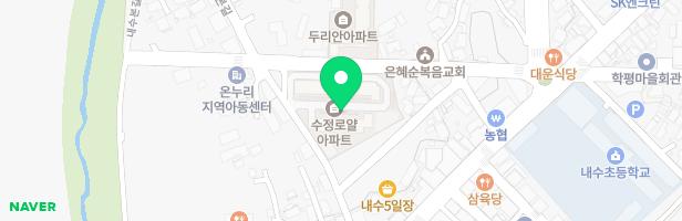 수정로얄아파트내 놀이터 지도 이미지