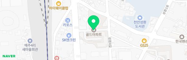 성환 골드맨션아파트 가동 놀이터 지도 이미지
