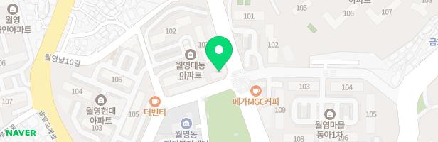 월영대동아파트 놀이터 지도 이미지