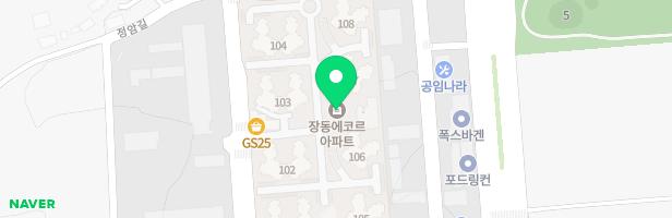 장동 에코르108동후면놀이터 지도 이미지