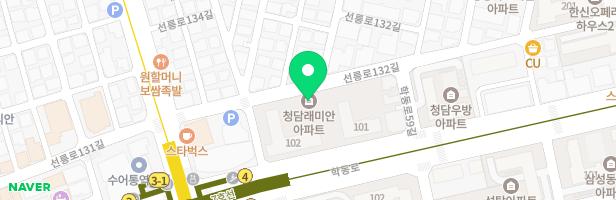 래미안아파트 놀이터 지도 이미지