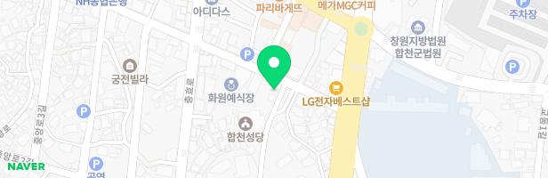 합천성모유치원 어린이 놀이시설 지도 이미지
