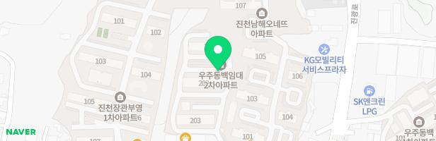 우주동백2차아파트 지도 이미지
