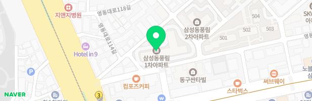 풍림1차아파트 놀이터 지도 이미지