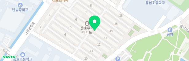 용호 무학아파트 1놀이터 지도 이미지